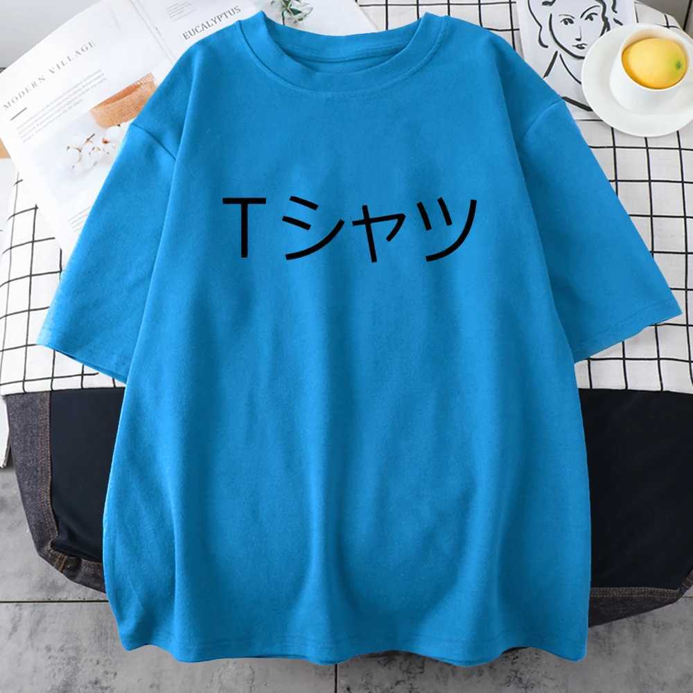 Deku Printed Mens Short Sleeve Breathable O-Neck Casual Top Loose Mens Cotton T-shirtXJ250409