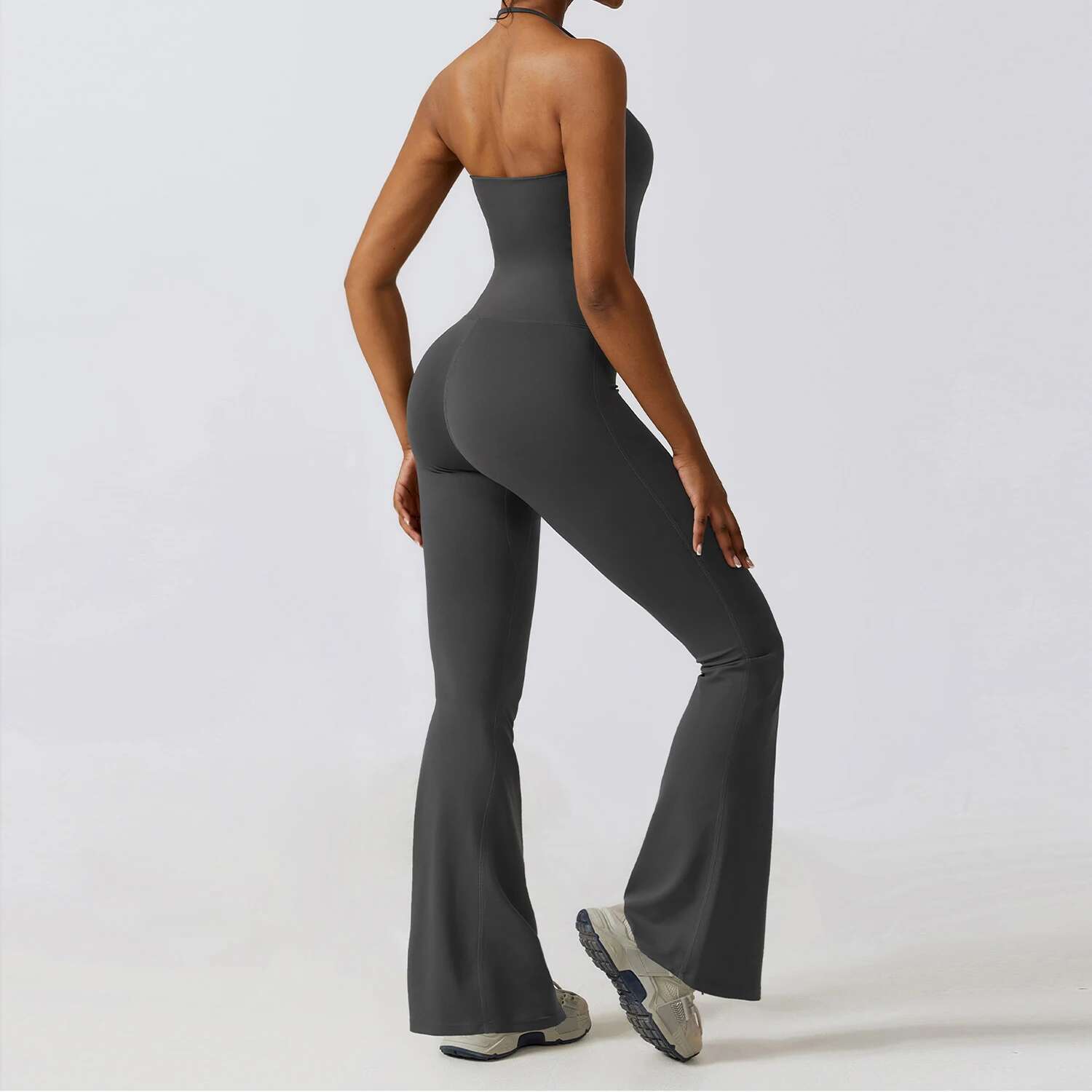 One Piece Sleeveless Yoga Suit Gym Set Training Sportswear Fiess Sports Jumpsuit Women Push up Workout Bodysuits Female