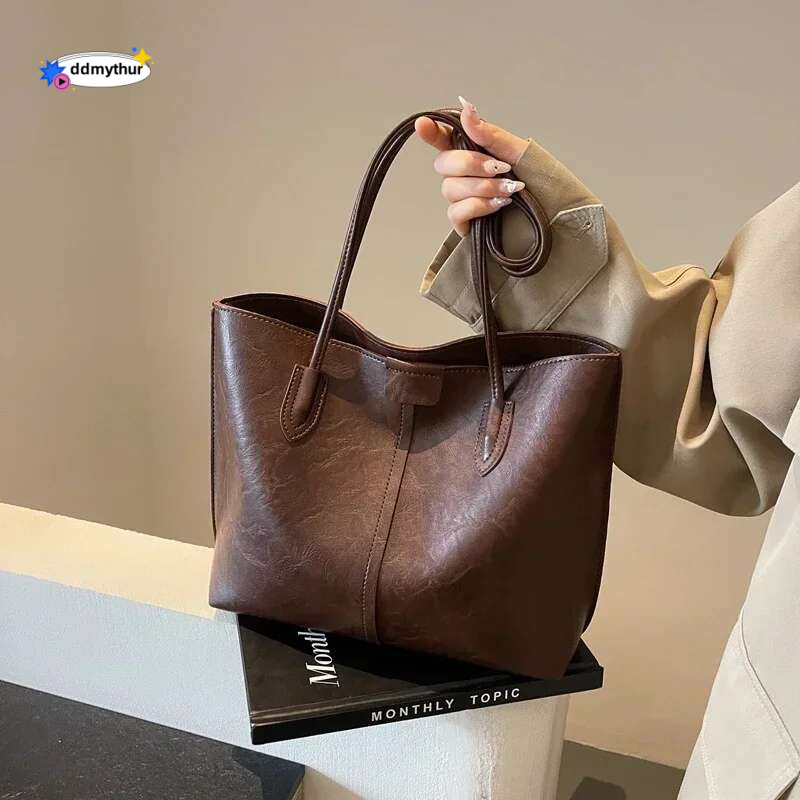 Senior Sense Retro Large Capacity Woman,New Hip Bag for Fall 2024,Commuter Shoulder Bag,Bolsa De Tote ddmythur