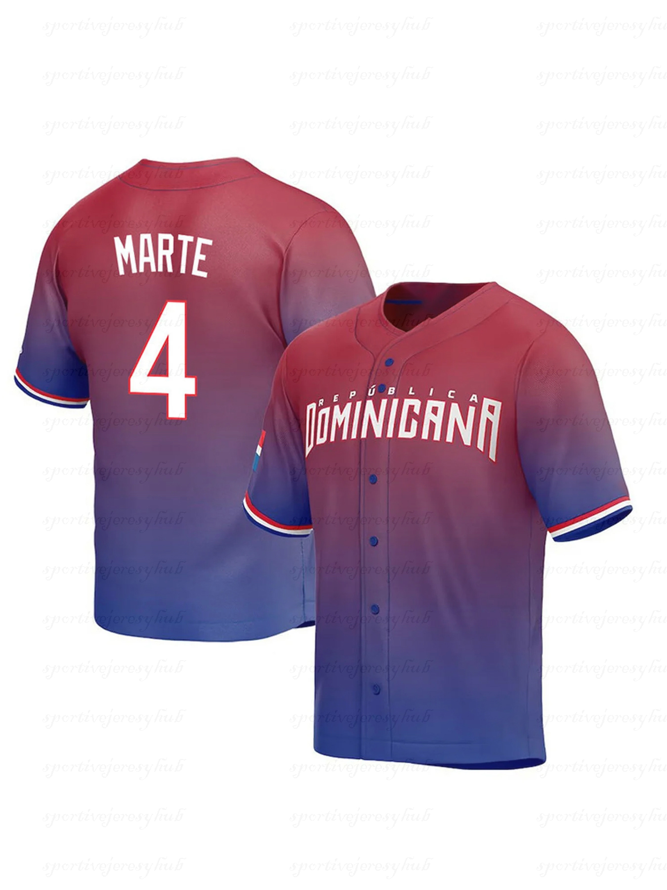 Dominican Republic White Red 2023 World Baseball Classic Jersey Vladimir Guerrero Jr. Robinson Cano Rodriguguez Machado Adames