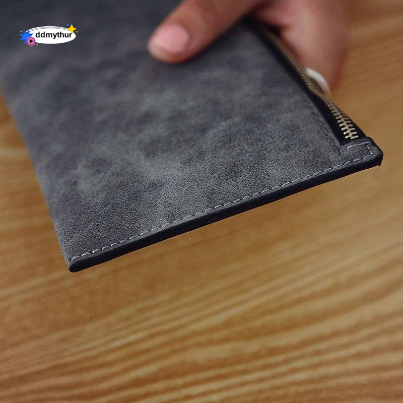 Women's Ladies Wallet Long Money Bags Simple Style Coin Purse Leather Thin Wallets Female Card Holder Solid ddmythur