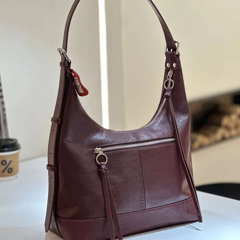 100% Genuine Leather Pillow For Women Designer Handbag Purses 2024 New Woven Handle Underarm Shoulde Bags