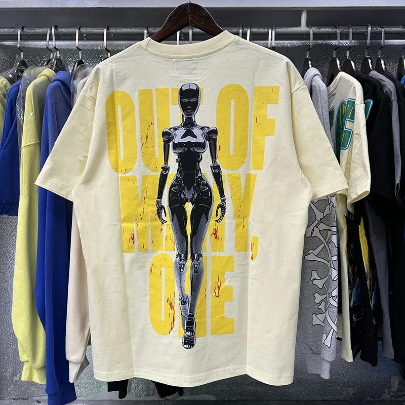 God Speed Lifes A Gamble Big Face Godspeed Render Mens and Womens T-shirt Printed High Quality O-neck Short sleeved Cotton 250408
