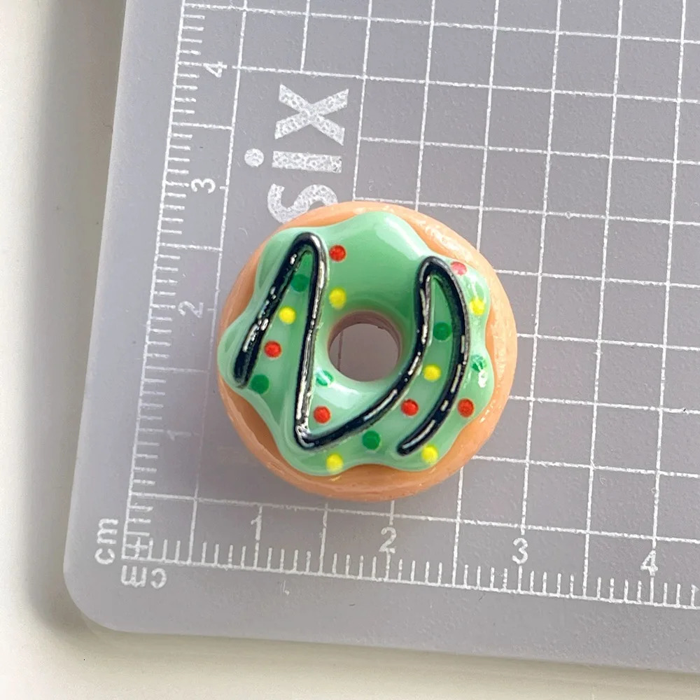 6/12pcs 2.2cm Mini Donut Shaped Refrigerator Magnets Colorful Kawaii Decals Fridge Whiteboard Cute Fridge Sticker Kitchen Decor 250407