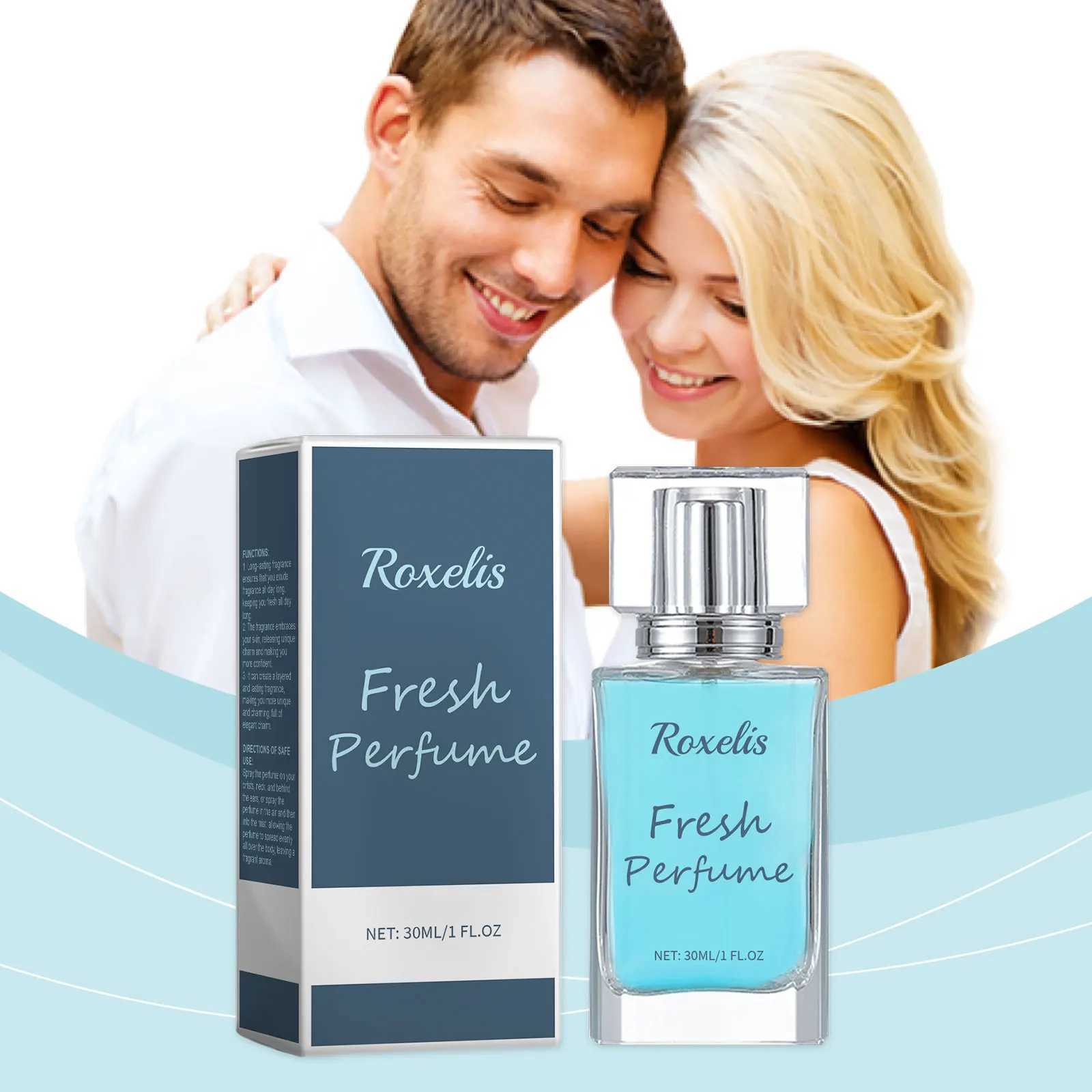 Roxelis 30ml Fresh perfume Long lasting Amber Wood Flirting Attractive Pheromone Light perfume Charming Release perfumeXJ250409