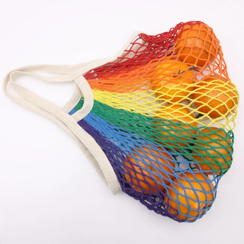Used for fruits vegetables groceries washable nets turtle skewers cotton bags environmentally friendly 250408