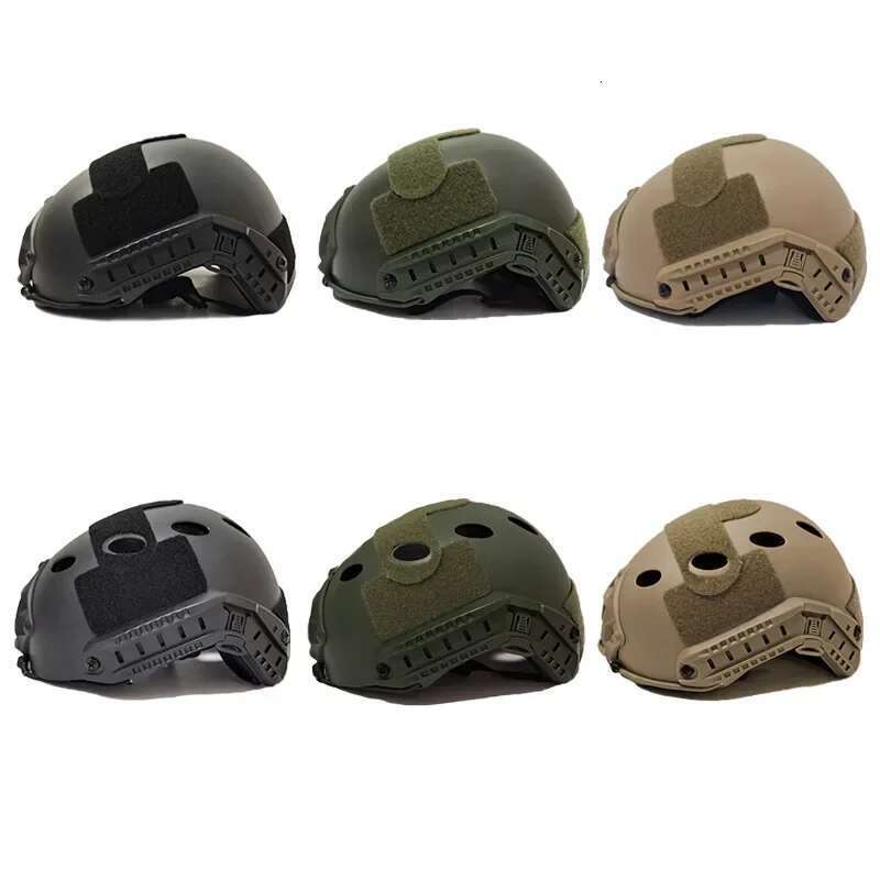 Tactical Helmet Fast PJ Type Airsoft Paintball Shooting Wargame Helmets Combat Head Protective Gear