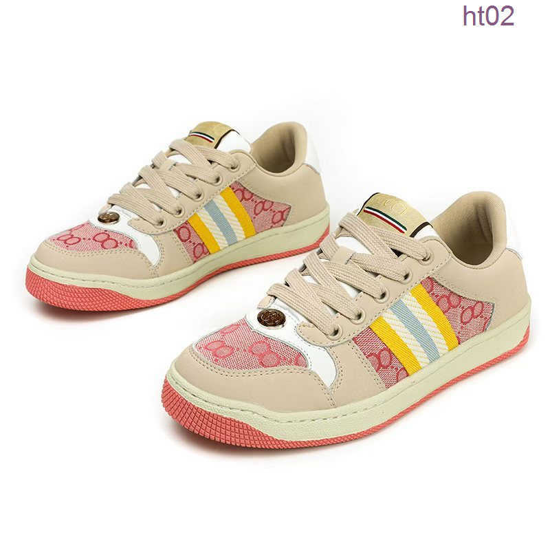 2025 new Brand sneakers High top leather letter printed high-end gold White sneakers Fashion casual shoes Sports running shoes Men's sneakers siz
