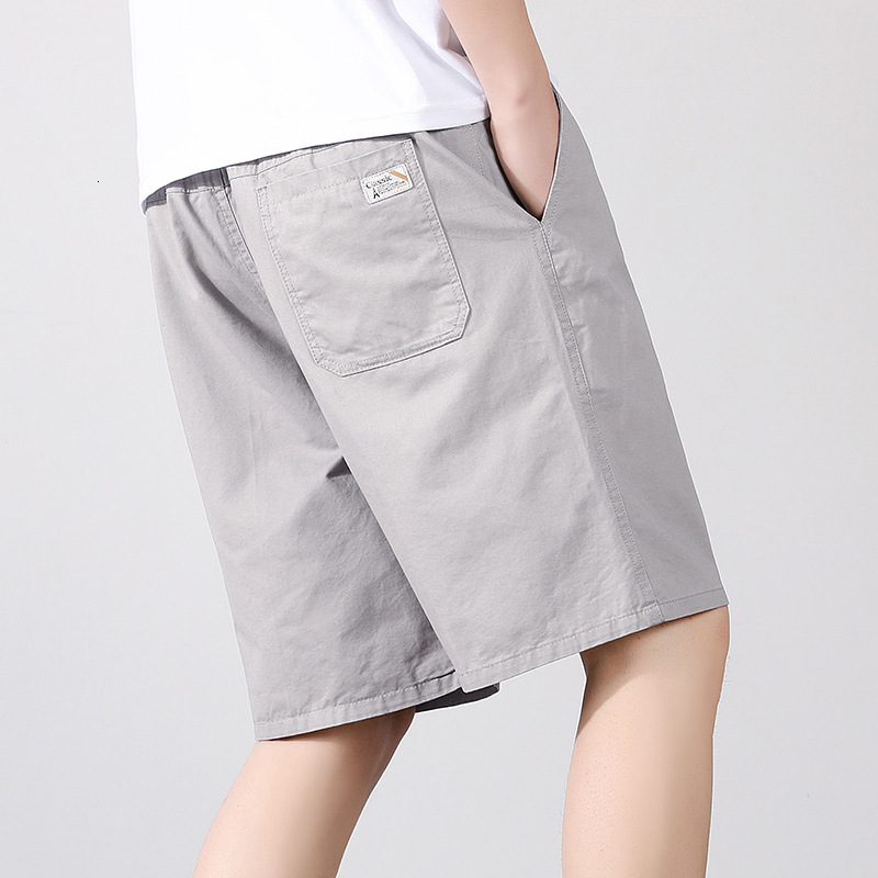 2025 New Designer Men Shorts Zuo Luo Gongzi Shorts Middle-Aged Casual Five Quarter Men's Summer Thin Design Pure Cotton Loose Workwear Mid Length