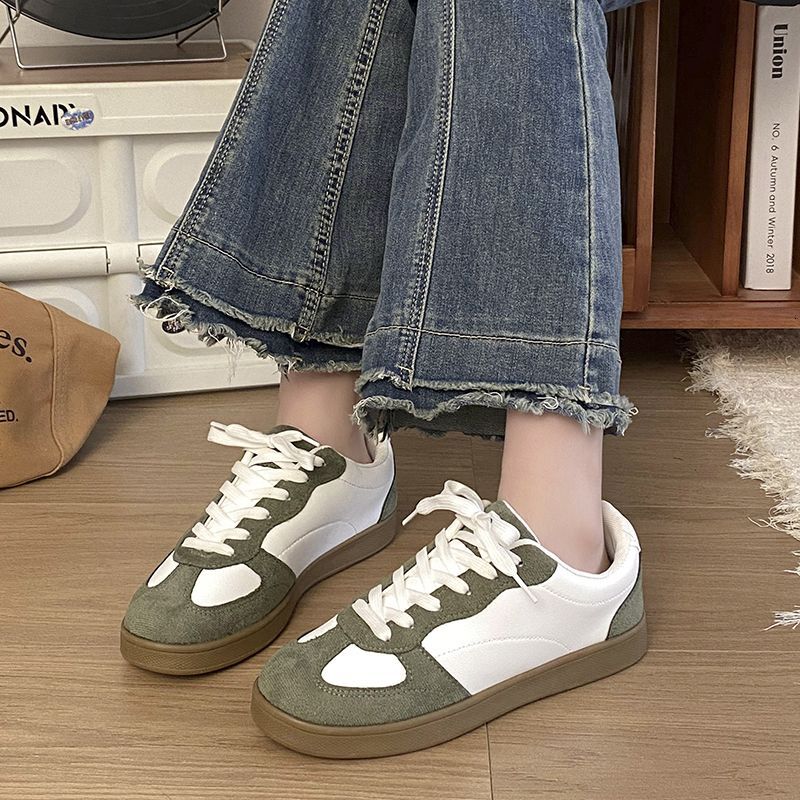 2025 New German Training Shoes Women's Running Sports Shoes Versatile Flat Board Shoes Student Campus Forrest Gump Shoes High