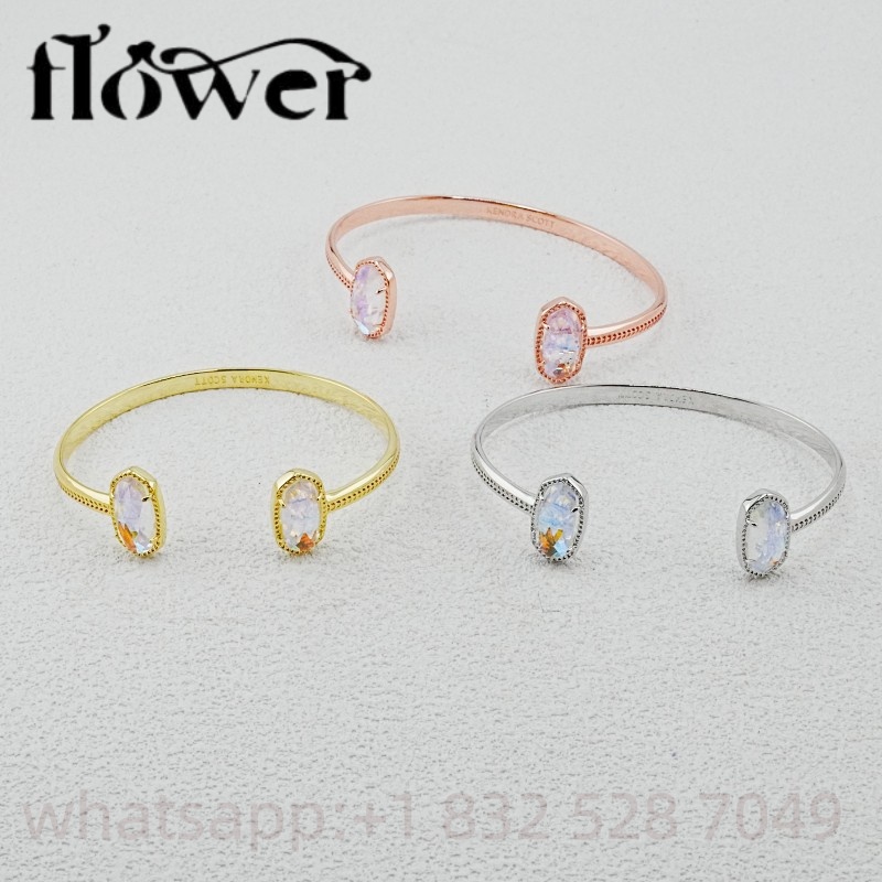 1:1 Brand KS Fashion Jewelry Brand Bracelets Bangles For Women Birthday Gift Kendraly Necklace Jewelry Scotts Chain