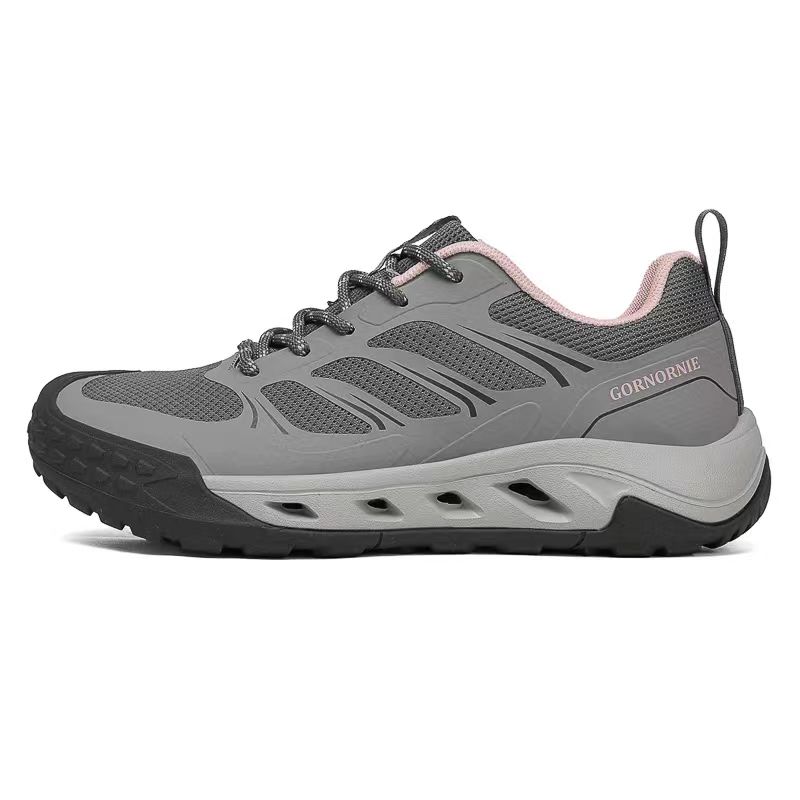 Men's hiking for summer mountaineering, anti-skid outdoor running shoes, casual cross-country wear-resistant and lightweight breathable travel sh