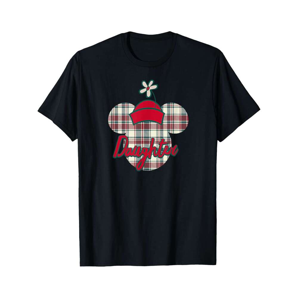 Designer T shirt Minnie Mouse June Birth Month Birthstone Flowers - 220g T shits