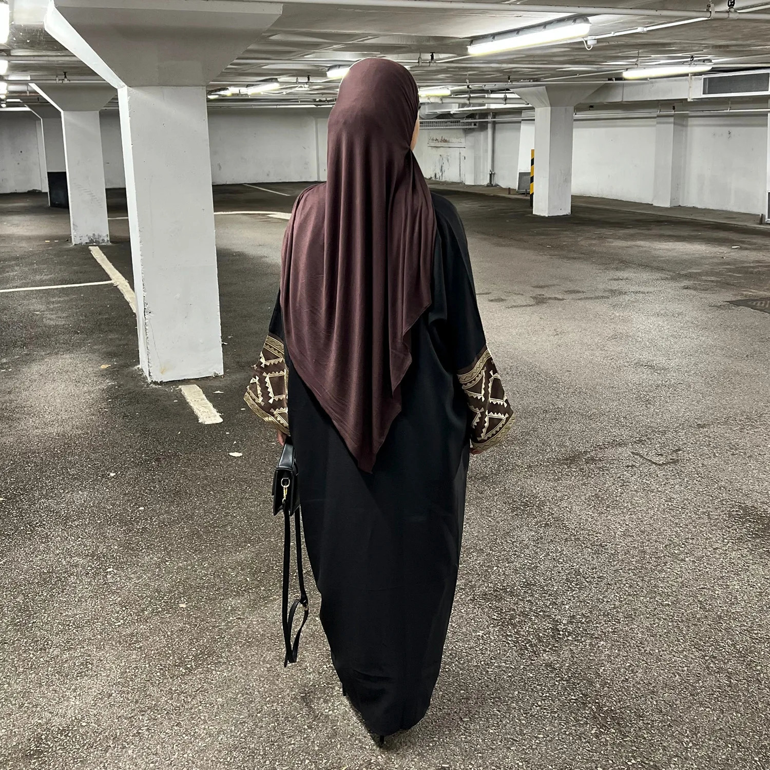 EID Abaya Open Fleece Womens Humble Ethnic Style ed Kimono Dress Islamic Clothing Linen Robe 250409