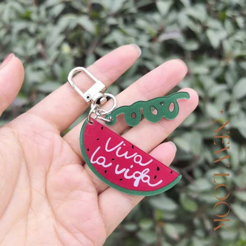 TV series Shining Watermelon Ha Eun gyeol cosplay keychain Viva La Vida keychain bag pendant accessories giftsXJ250409