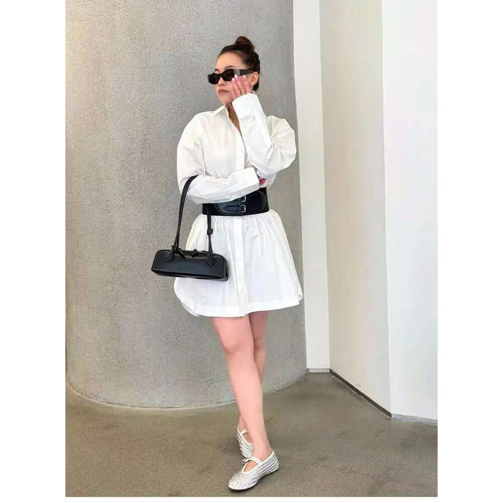 Modern-Style Fashion Red Long Handle Tote Small Leisure Split Cow Leather Handbag Women Underarm Shoulder Bag