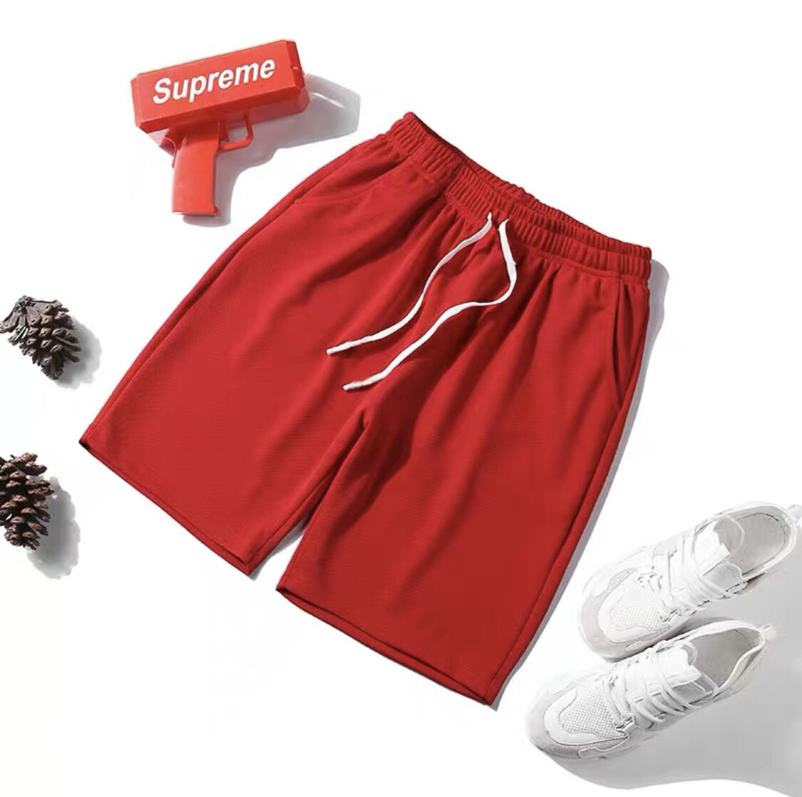 2025 New Designer Men Shorts Summer Beach Pants Casual Running And Sports Shorts 5-Point Straight Leg Pants