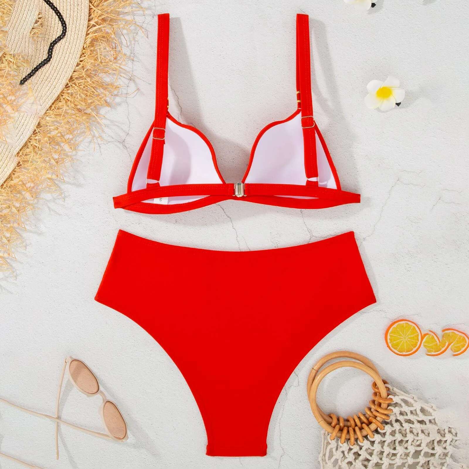 Dongdumaoyi Women Swimwear Push Up Brazilian Swimsuit Biquini Sexy Bikini Set High Waist Bikinis Bathing Suits Beach For Female