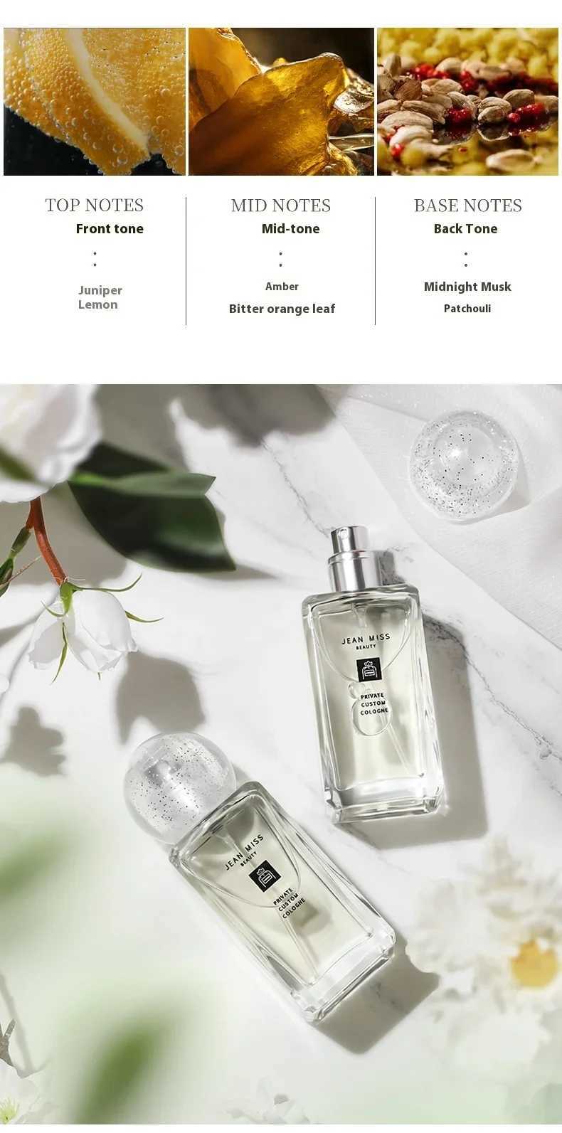 Brand perfume musk female perfume spray flirting pheromone persistent light perfume flower lemon attractive romantic dateXJ250409