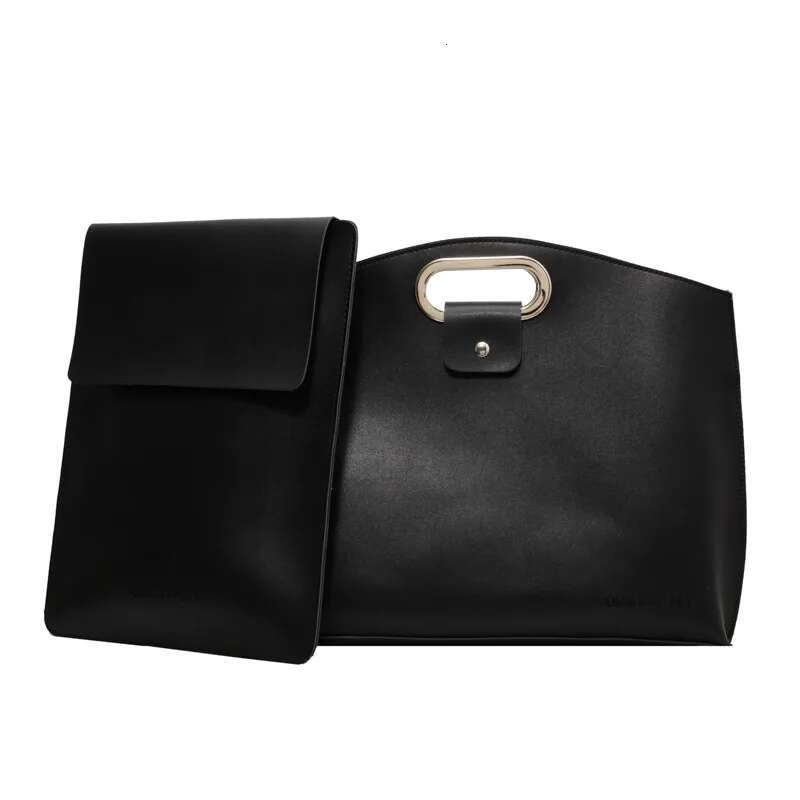 Simple Senior Sense Women's New Trend Of Fashionable Large-Capacity Clutch Bag Work Commuting Handheld Briefcase