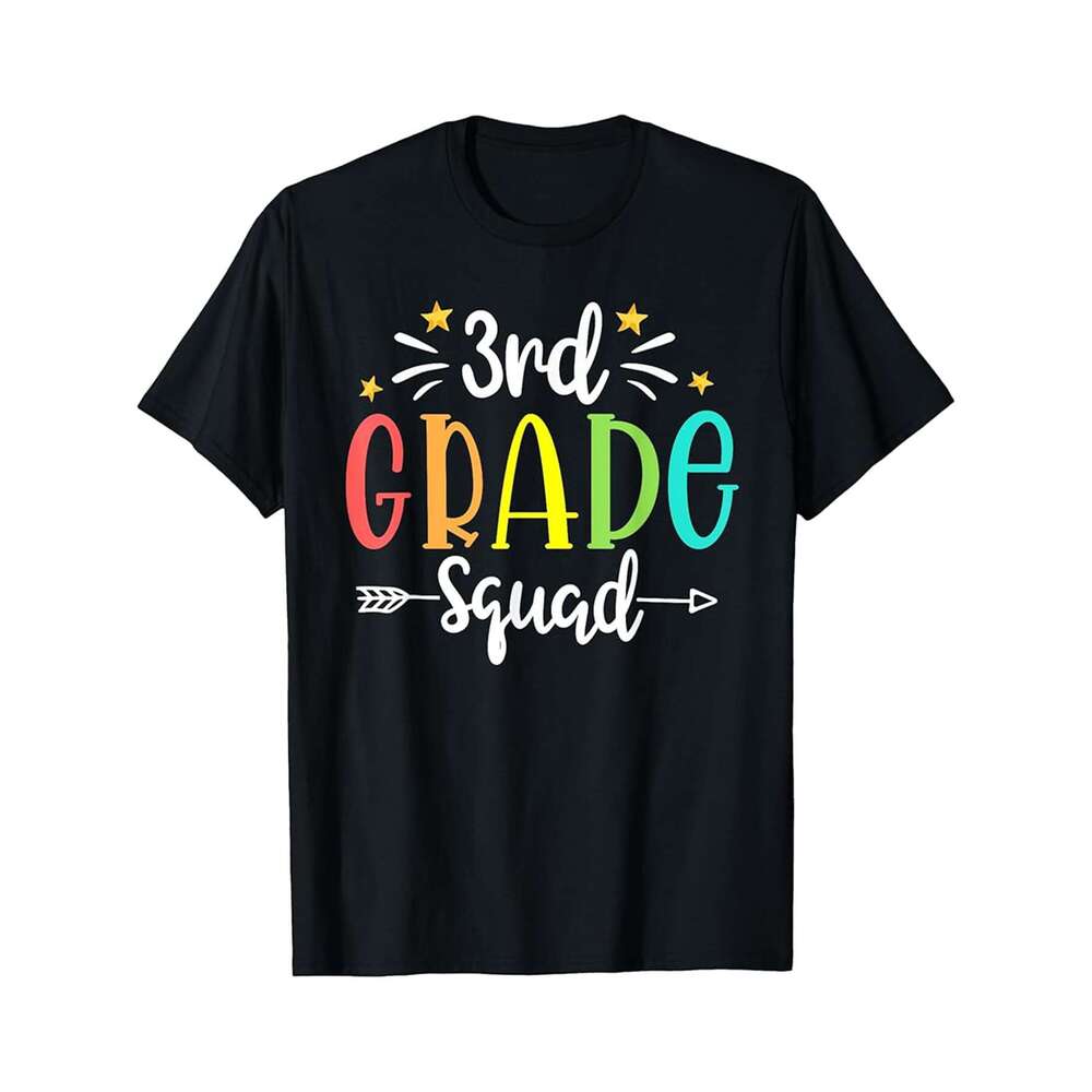 Designer T shirt Third Grade Crew Back To School 3rd Grade Teachers Students - 220g Tshits