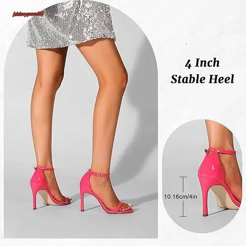 Women's black high heels, strappy design, stiletto rope accents. Ankle strap, size 7.5 ddmypanda