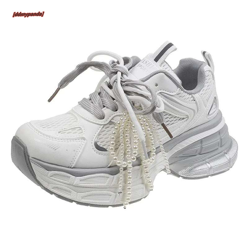 Female 2025 New Mesh Women's Vulcanize Outdoor Breathable Women Sneakers Platform Daily Lace Up Ladies Casual Shoes ddmypanda