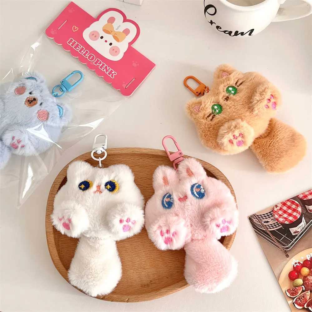 Cute Plush Cartoon Cat Doll Pendant Soft and Cute Girl Backpack Decoration Pendant Doll Student GiftXJ250409