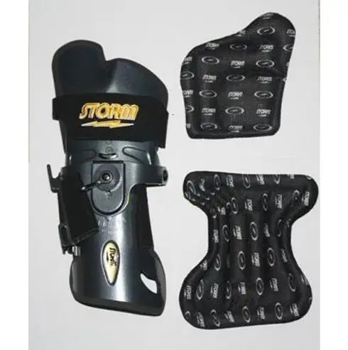Bowling accessories L-size storm aluminum alloy adjustable bowling hand guard bowling wrist strap free delivery 250409