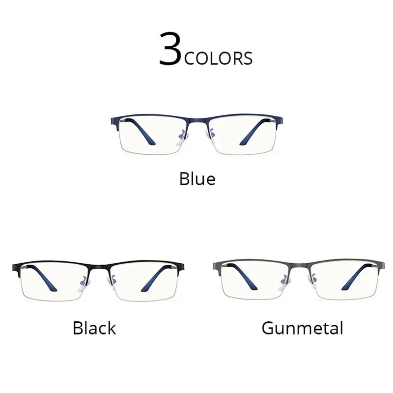 Mens Blue Light Blocking Glasses for Computer Eyeglasses Blaulicht Gaming Protection Blue Ray Goggles Anti Radiation Antiglare 250407