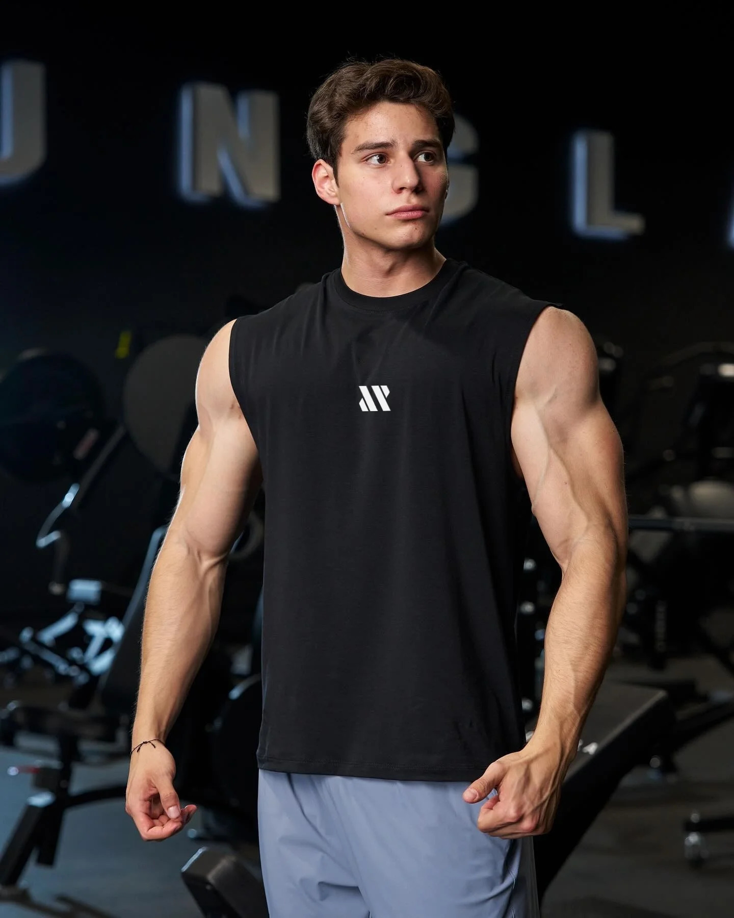 Mens Bird Eye Fabric Tank Top Summer Breathable Cool Comfortable Sports Fitness Shirt Fashion n 250409