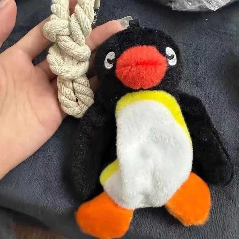 Penguin plush keychain cute penguin doll pendant creative animal doll keychain Exquisite backpack decoration giftXJ250409