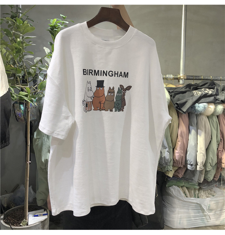 2025S Designer Women S T Shirt Internet Famous Short For Women S Summer New Korean Version Harajuku Style Loose And Versatile Half Sleeved T Shirt On 