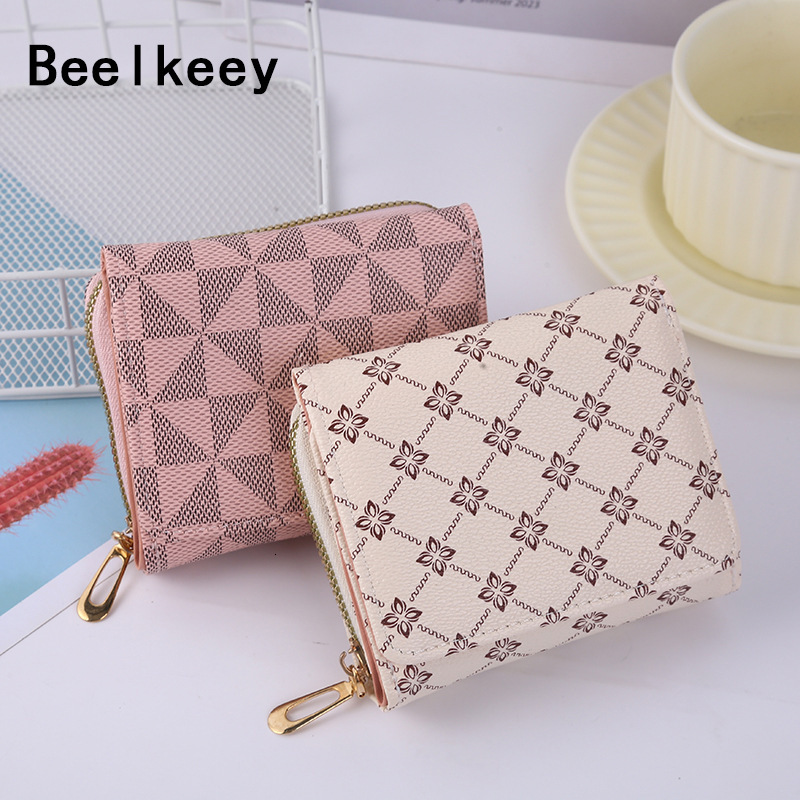 New Wallet For Luxury Bag Women With Multiple Card Slots Large Cash Clip Coin Designer Bag Purse European And American Trendy Zipper And Buckle Short 