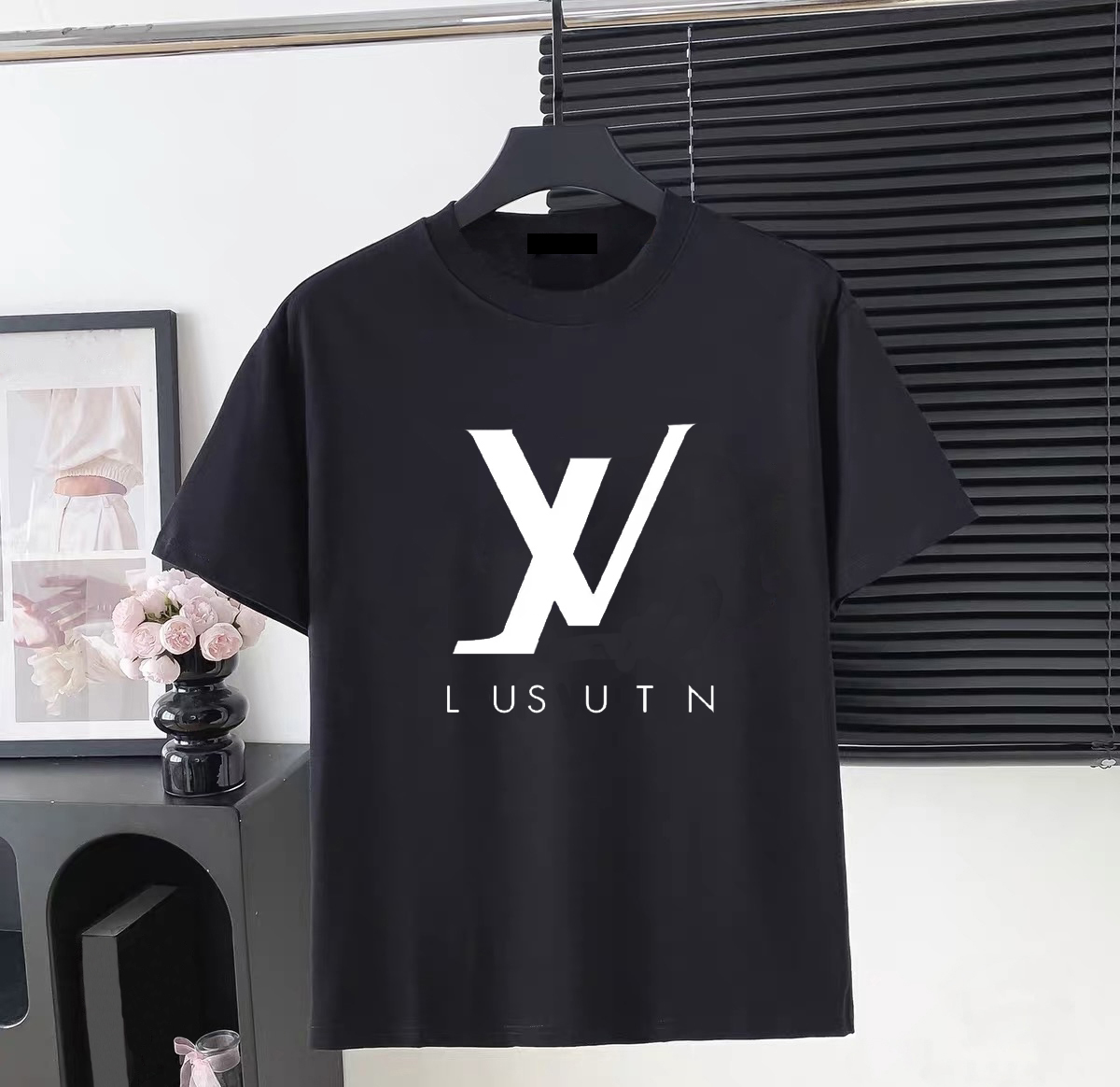 Summer brand T-shirts, high-quality fashion designer men's round-neck short-sleeved fashionable T-shirts and women's short-sleeved casual T-shirts