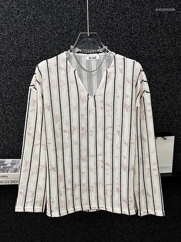 Mens T Shirts Fashion Tops Tees 2025 Runway Luxury European Design Short Print Party Style T-Shirts Clothing