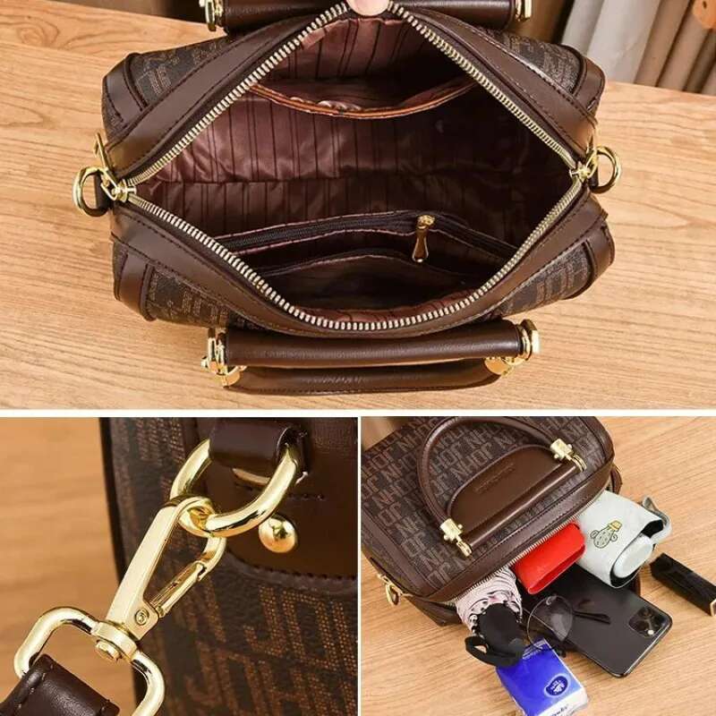 New Women's Fashion Handbag Shoulder Crossbody Large Capacity Pillow Bag