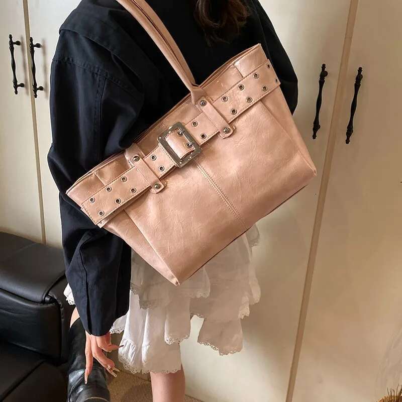 2025 Y2k Metallic Shine Crossbody - Glossy Tote & Hidden Inner Card Slots For Women Designer Bags