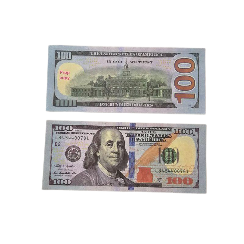 Props Money atmosphereMoney Partys Dollar 20 50 100 Party Supplies Movie Money Billets Play Collection Gifts Home Decoration Game Token Faux Billet