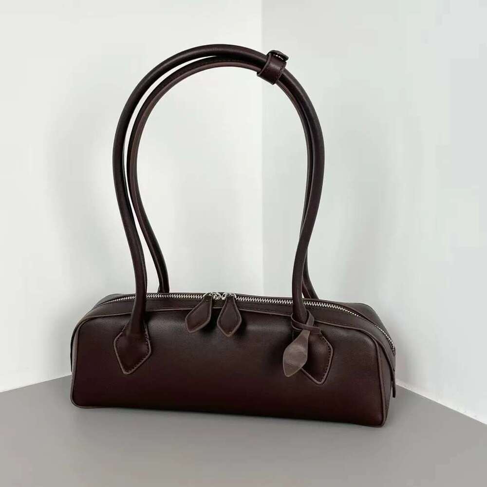 Cowhide Women's Cowhide Vintage Boston Shoulder Commuter Tote Bag