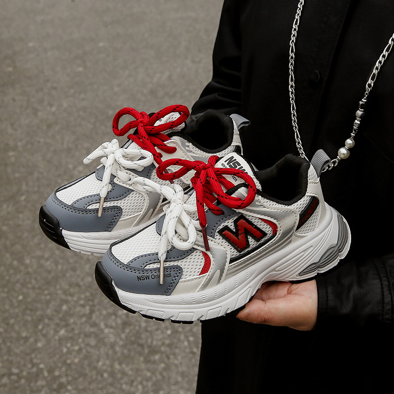 kids designer shoes Chunky Dad Shoes for Kids 2025, Spring Breathable Mesh Sports Shoes, Lightweight Comfortable Unisex Children's Sneakers