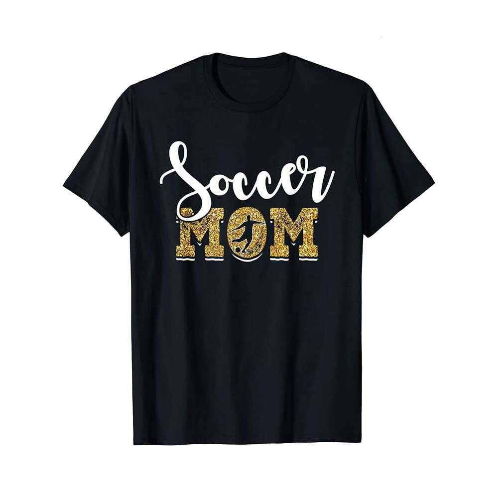 Designer T shirt Soccer Mom Funny Sport Soccer Lover Mothers Day - 220g Tshits