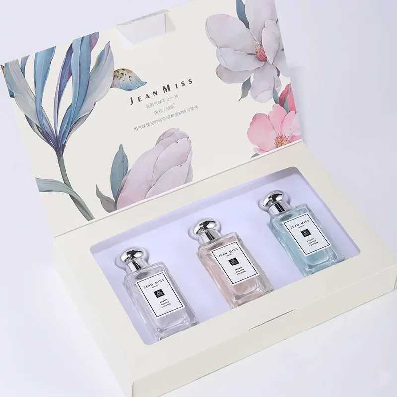 Brand female perfume 30ml x 3 gift box set original perfume spray floral perfume durable perfume pheromone light perfumeXJ250409