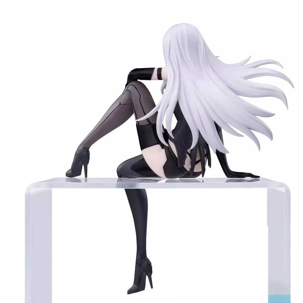 Nier Automata 2B A2 9S Sitting Position Game Graphics Mechanical Lifeforms Statues Collection Desktop Decoration Toy Gifts X250409