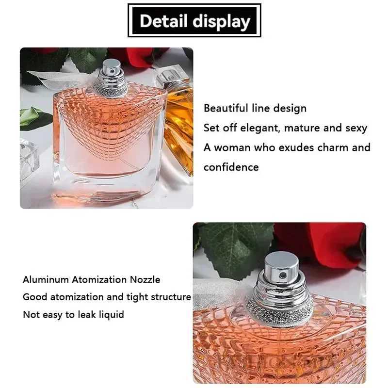 Original 75ml womens perfume true love rose perfume durable perfume fresh natural romantic temperature perfumeXJ250409