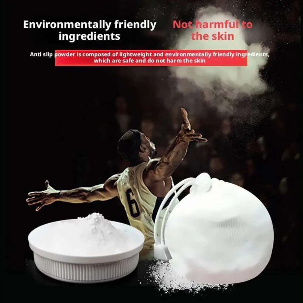 Ball Gym Weightlifting Barbell Rock Climbing Trainer Anti-skid Dry Magnesium Powder Fiess Accessories