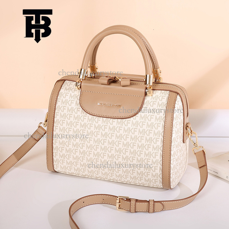 TB BHULAMTE Designer Women's Bag Luxury New Single Shoulder Crossbody Bag Letter Printed Casual Wide Shoulder Strap Tassel Handbag Fashion Trend 