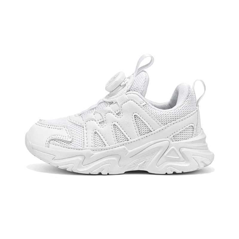 White childrens shoes girls sports shoes platform summer childrens casual sports shoes new short and chubby sports girls tennis shoes X250409