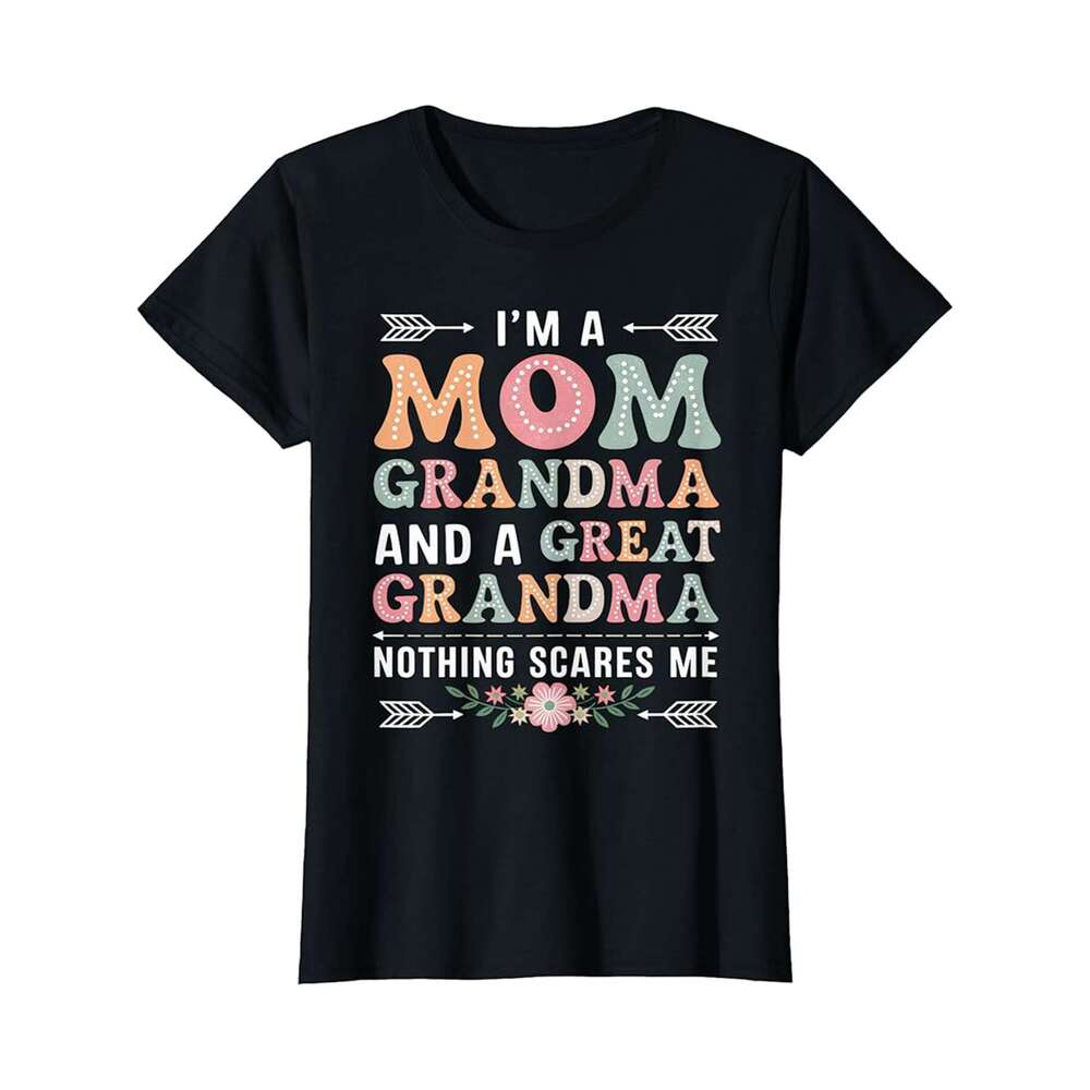 Designer T shirt Groovy Mom Grandma Great Grandma Grandmother Mothers Day - 220g T shits