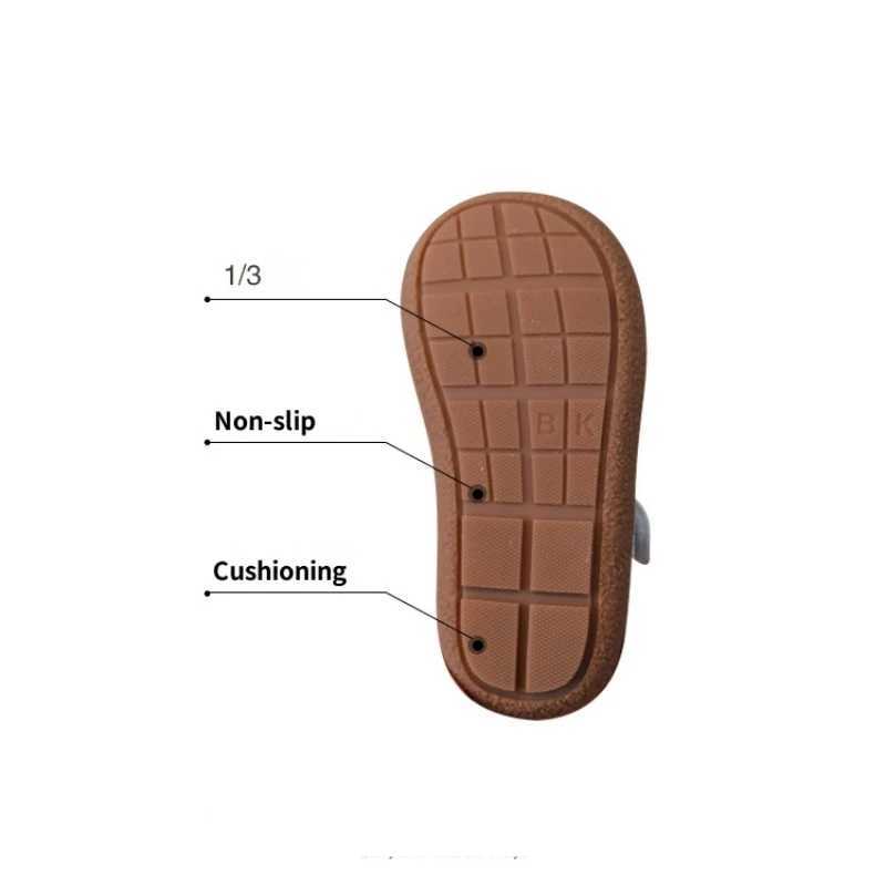 Cartoon Rabbit Baby Boy Casual Shoes Spring Genuine Leather Girls Apartment Anti slip Soft soled Childrens Leather Shoes X250409